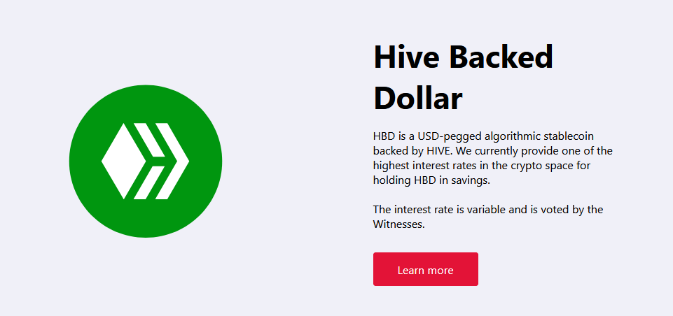 Hive Backed Dollar (HBD)