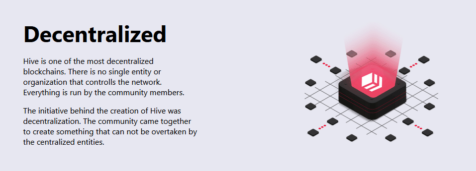 Hive - Decentralized Blockchain