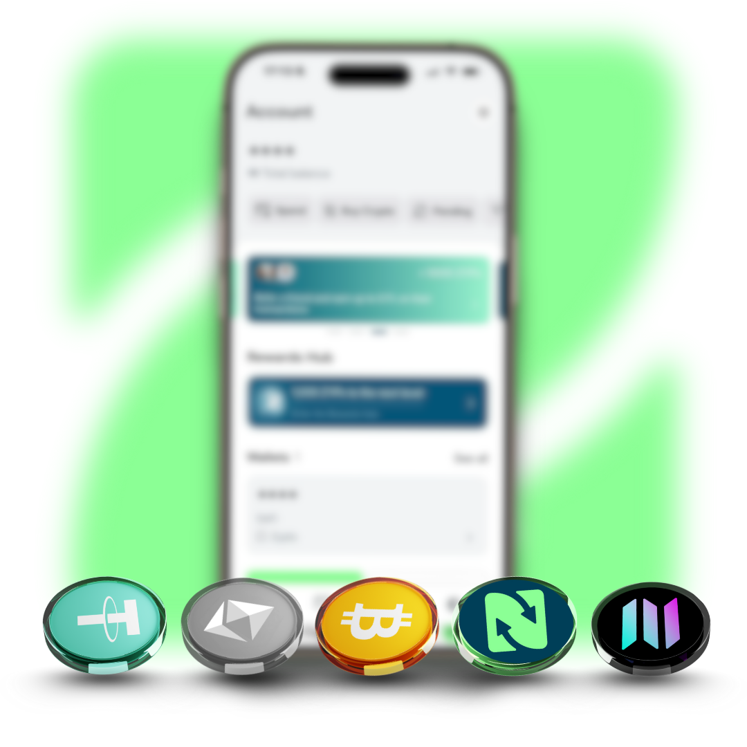 Zypto App with multi-chain swap support for 24,000+ crypto tokens including Ethereum, Solana, XPRL, Tron, and more