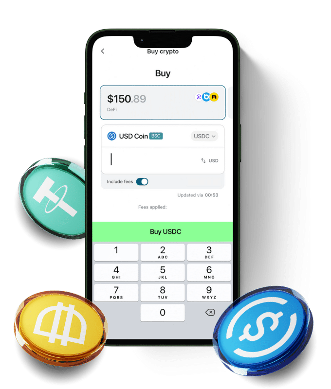 Swap stablecoins like USDT, USDC, and USD1 across chains with the Zypto wallet