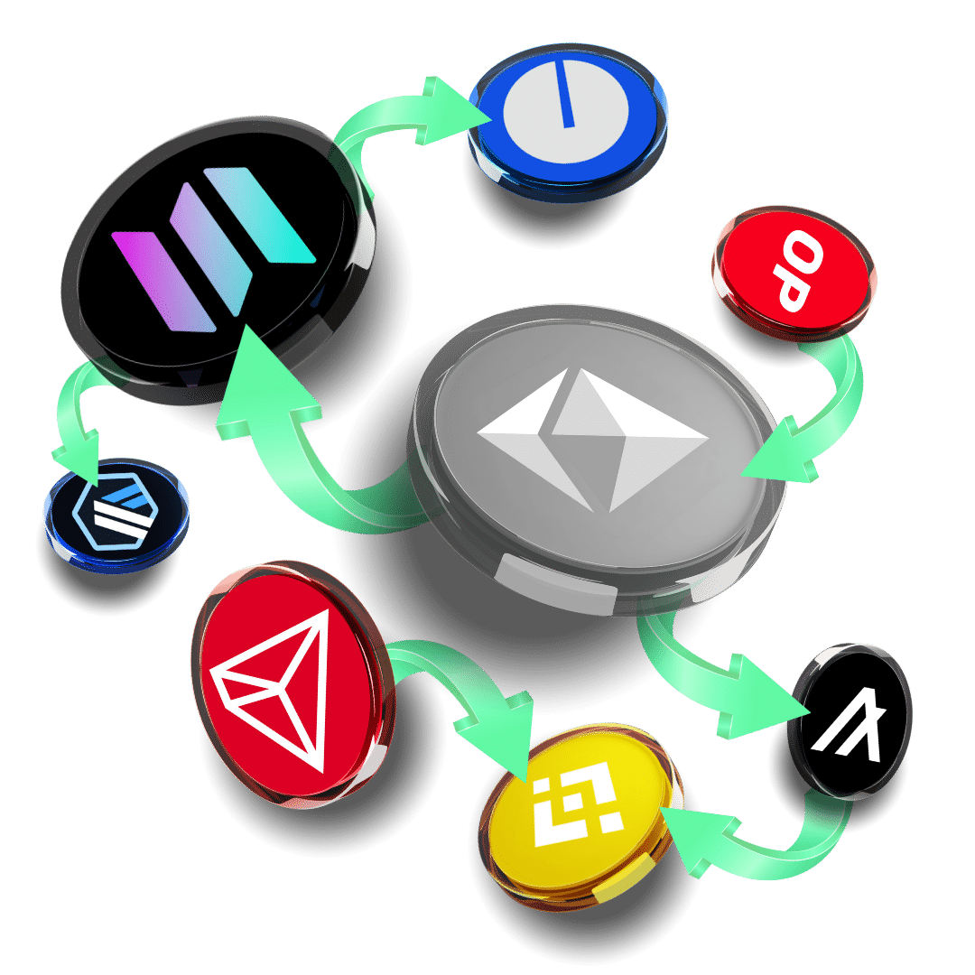 Use Uniswap in the Zypto multi-chain wallet for Ethereum and EVM swaps
