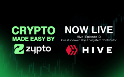 Now Live! Hive Blockchain Joins the Zypto Crypto Podcast