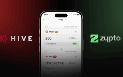Hive Is Live in Zypto App – Fast, Fee-Free Crypto for Real Use