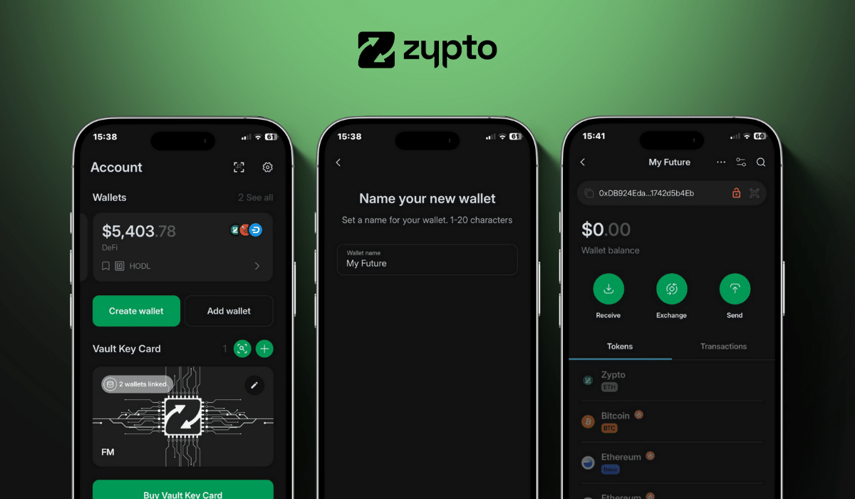 How To Set Up a Crypto Wallet in Zypto App How To Set Up a Crypto Wallet in Zypto App