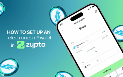 How to Set Up an Electroneum Wallet in Zypto App