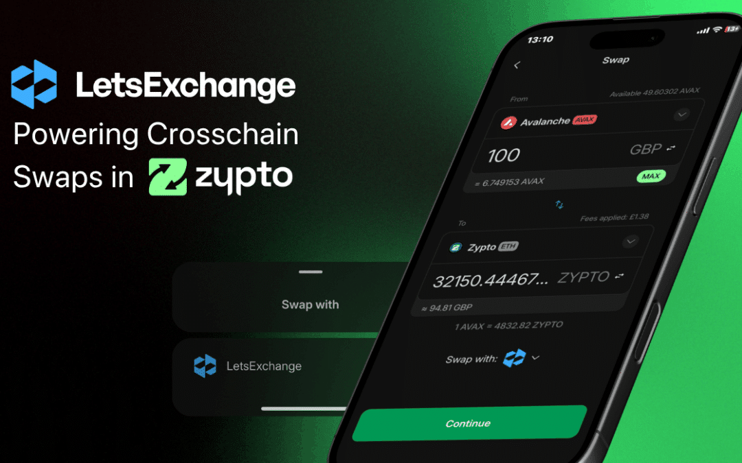 LetsExchange Integration: Smart Cross Chain Swaps Inside Zypto App