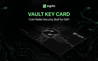 The Zypto Vault Key Card: Cold Wallet Security, Built for DeFi
