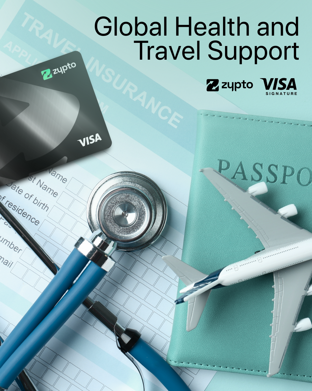 Premium VISA Card Benefits and Travel Perks | Zypto