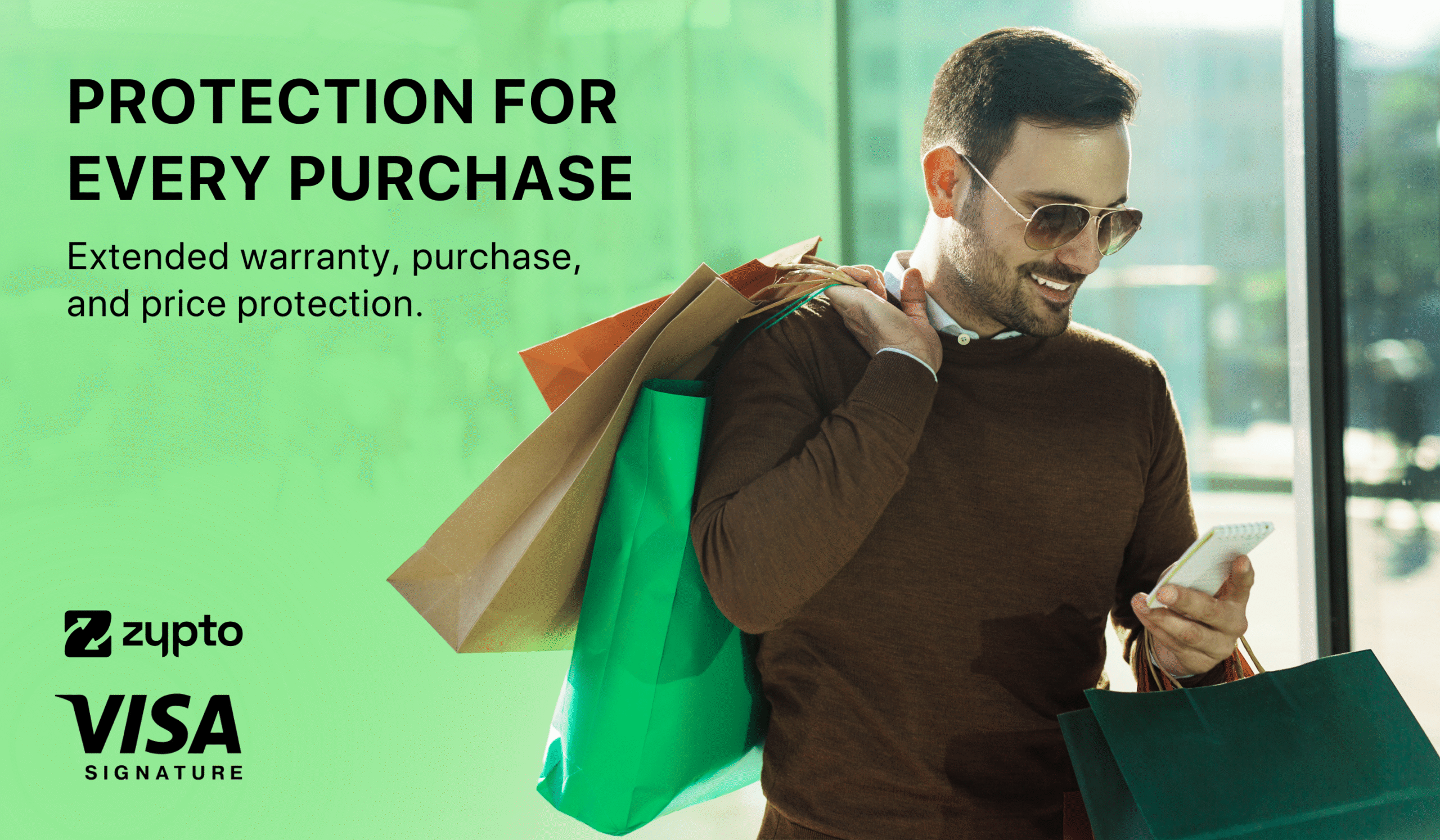 Zypto VISA Cards Protection and Coverage Benefits