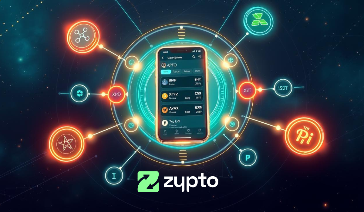 Crypto Wallet App: Mobile First, Secure, Multi Chain | Zypto