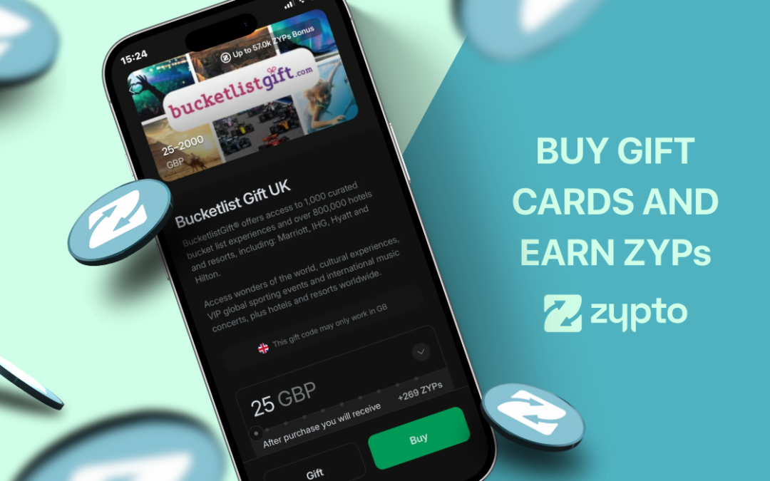 Earn ZYP Reward Points On Every Gift Card You Buy