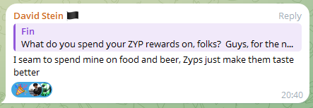 Spending Zypto App ZYP Rewards