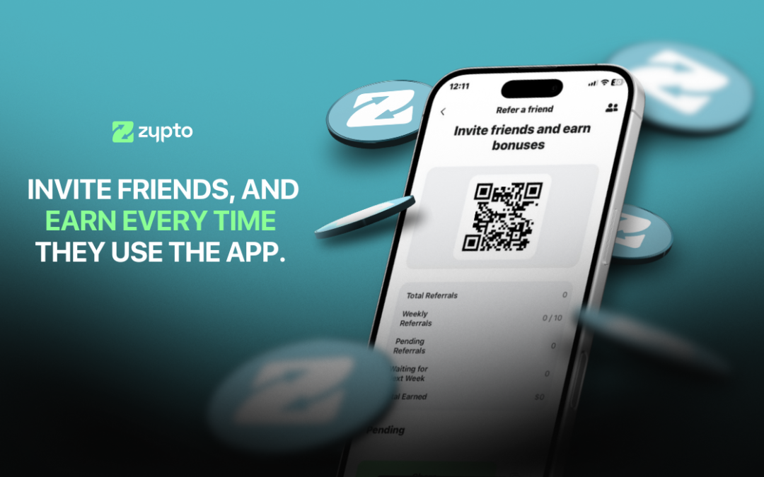 Earn ZYPs by Bringing People Into the Zypto Ecosystem