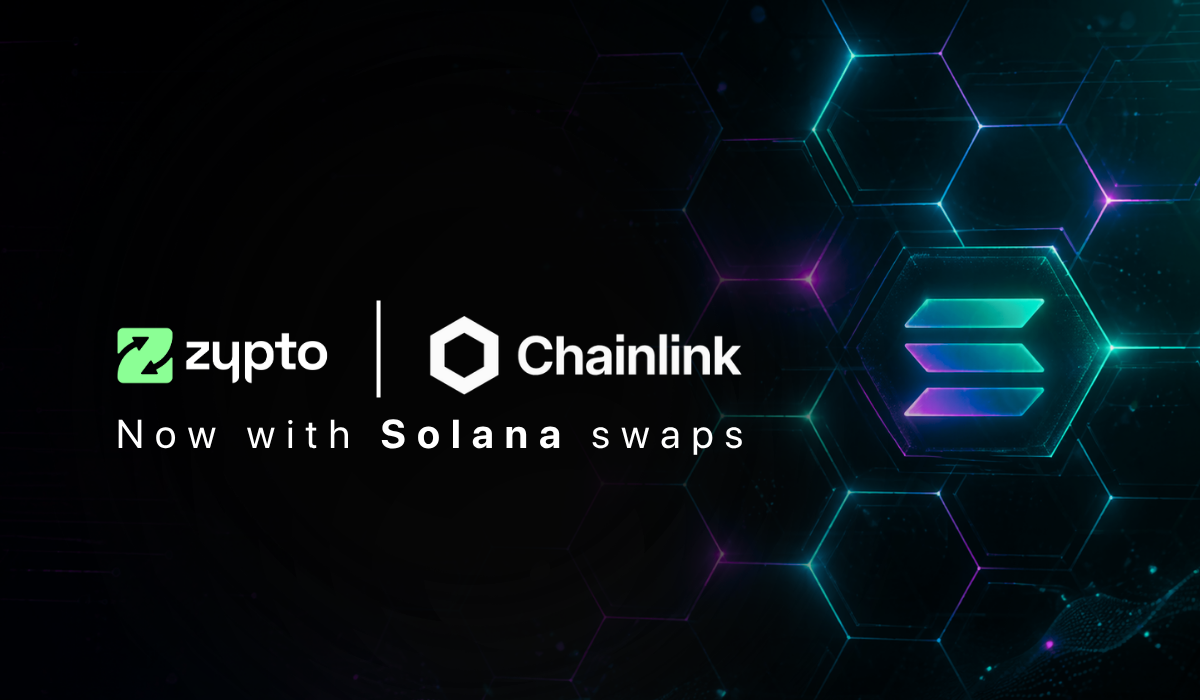 CCIP Solana Swaps – Now Live In Zypto App
