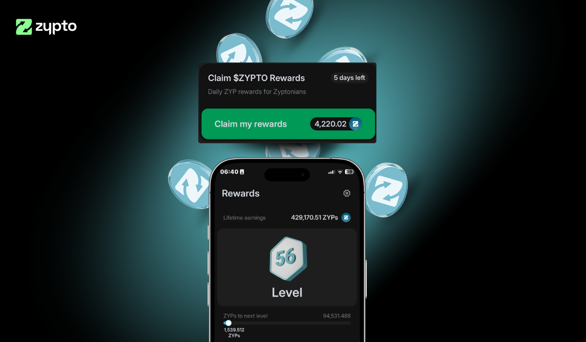 Spring 2026: Rewards Hub Update in Zypto App