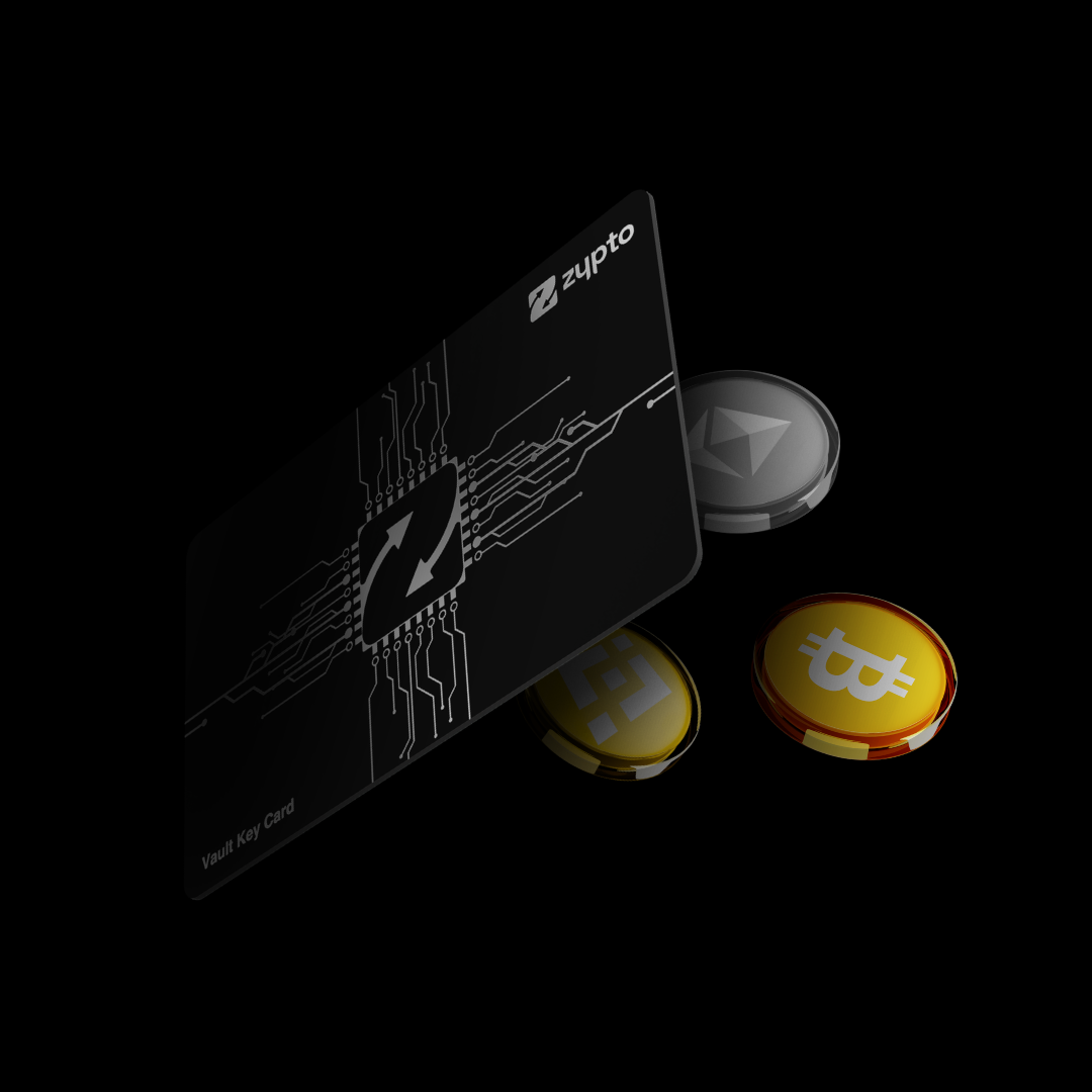 Zypto App Cold Wallets - Protect Up To 3 Wallets