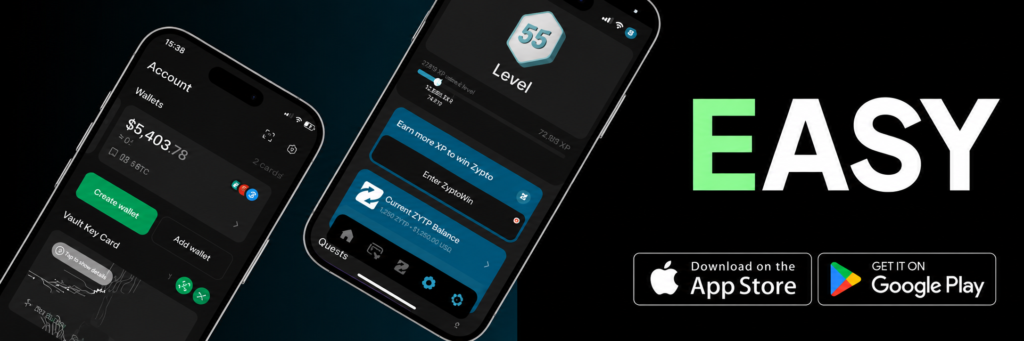 Win a Zypto Vault Key Card - Good luck!