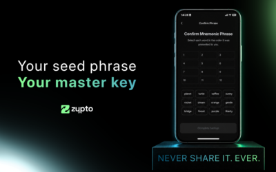 Your Seed Phrase. Your Master Key.