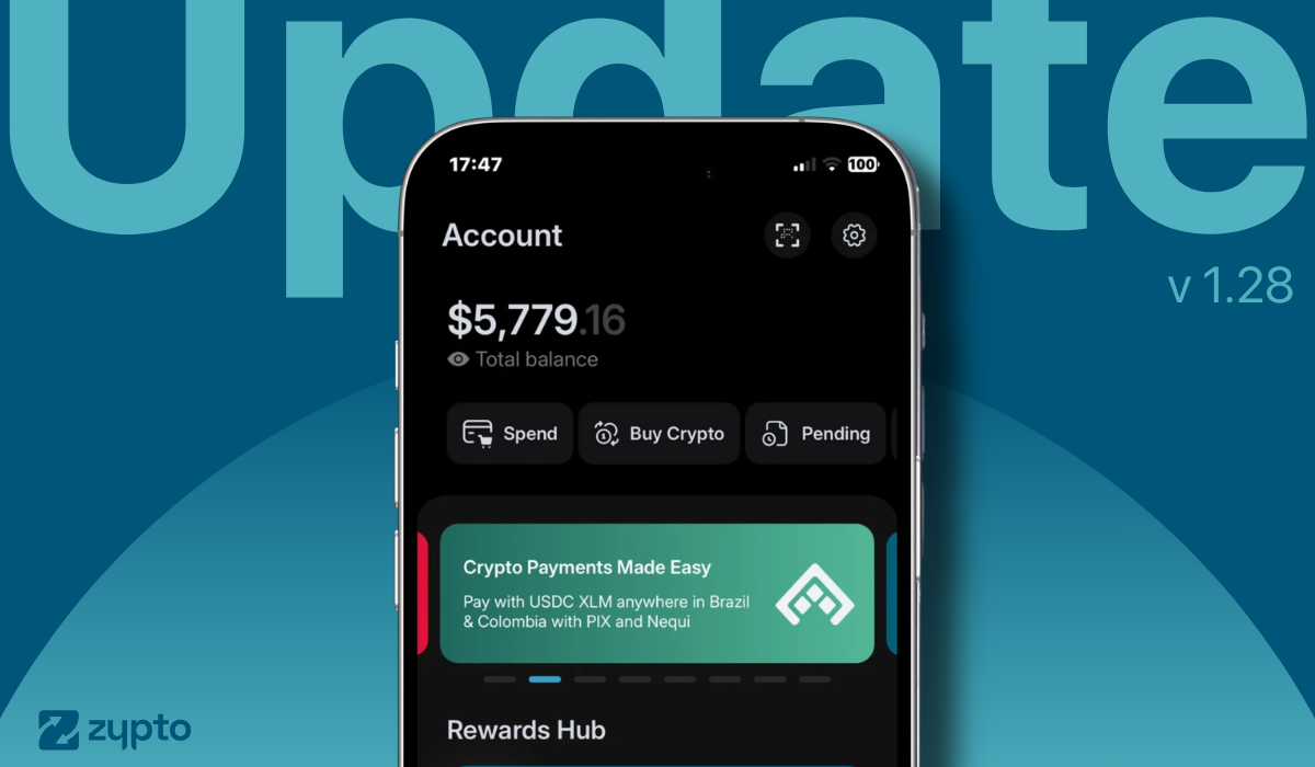 Zypto App v1.28 - Now Live